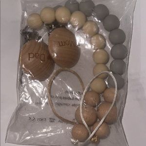 Silicone Pacifier clip teether